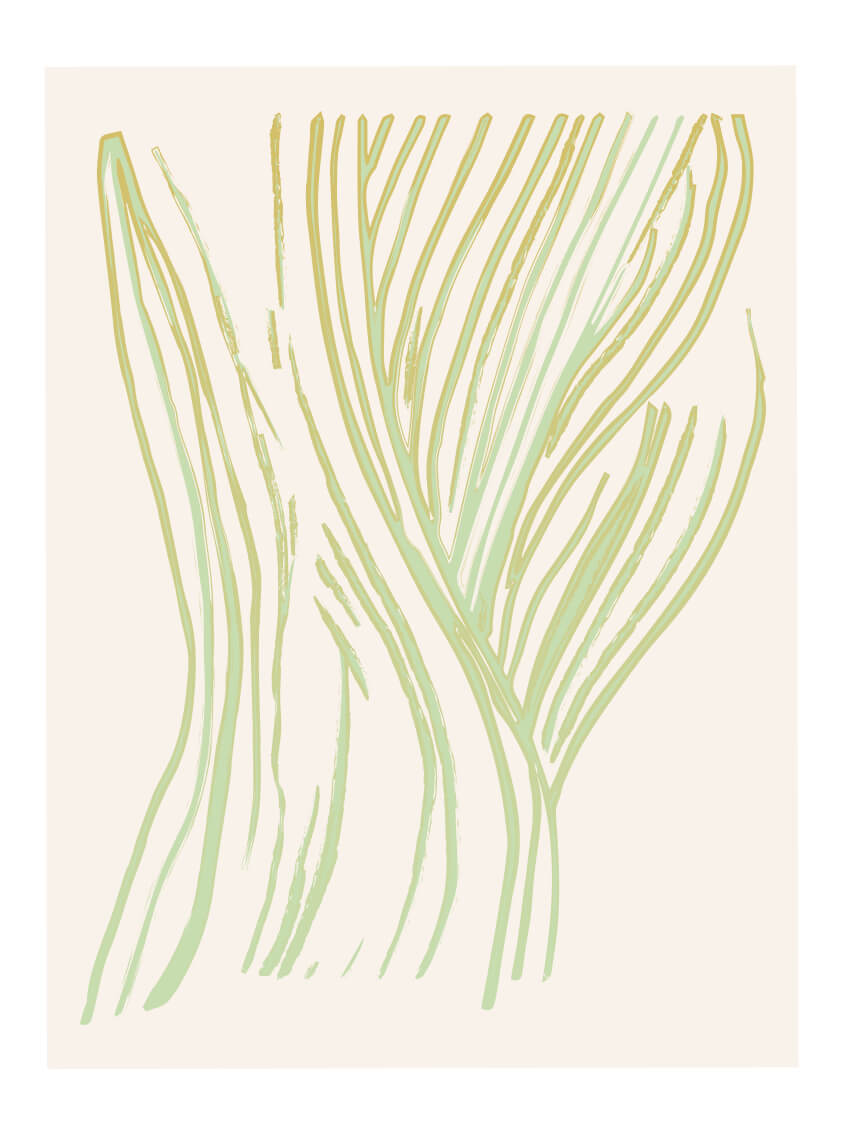 lines-04-grøn-30x40